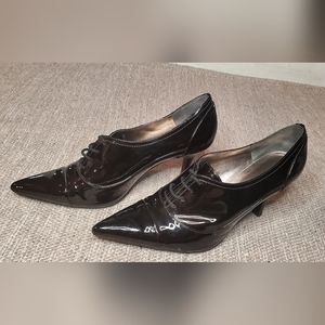 Ann Taylor Cannes Pointy Toe Oxford Heels